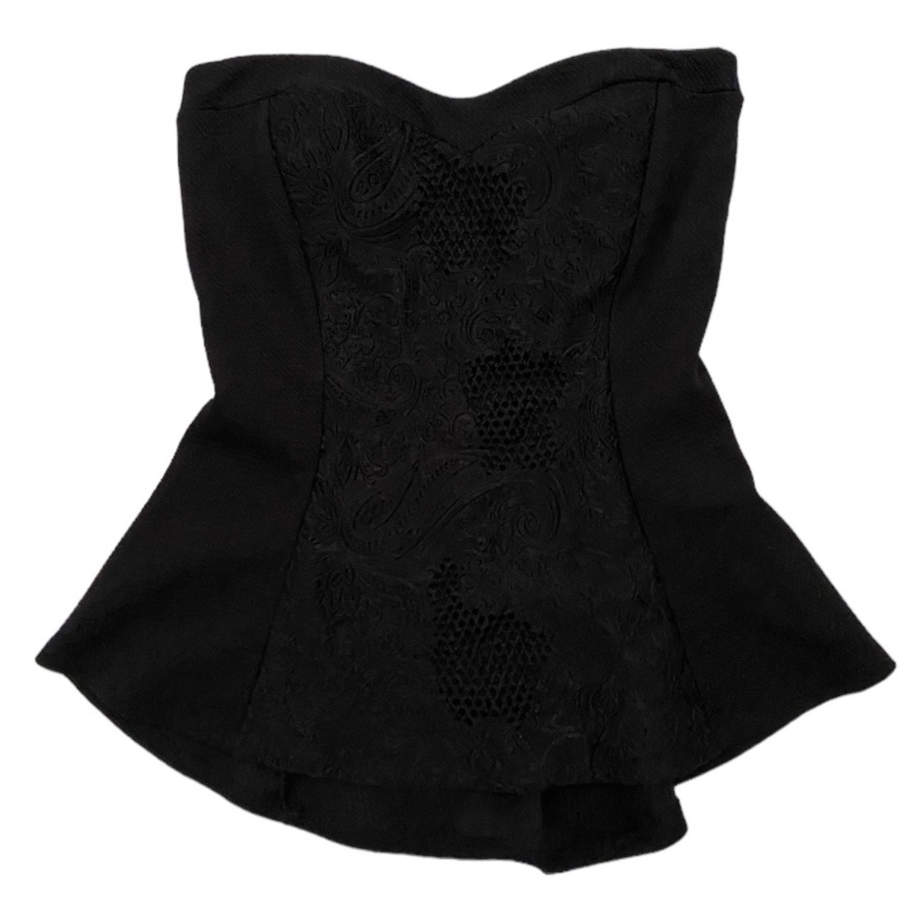 Vintage Y2K Lace Bustier Top